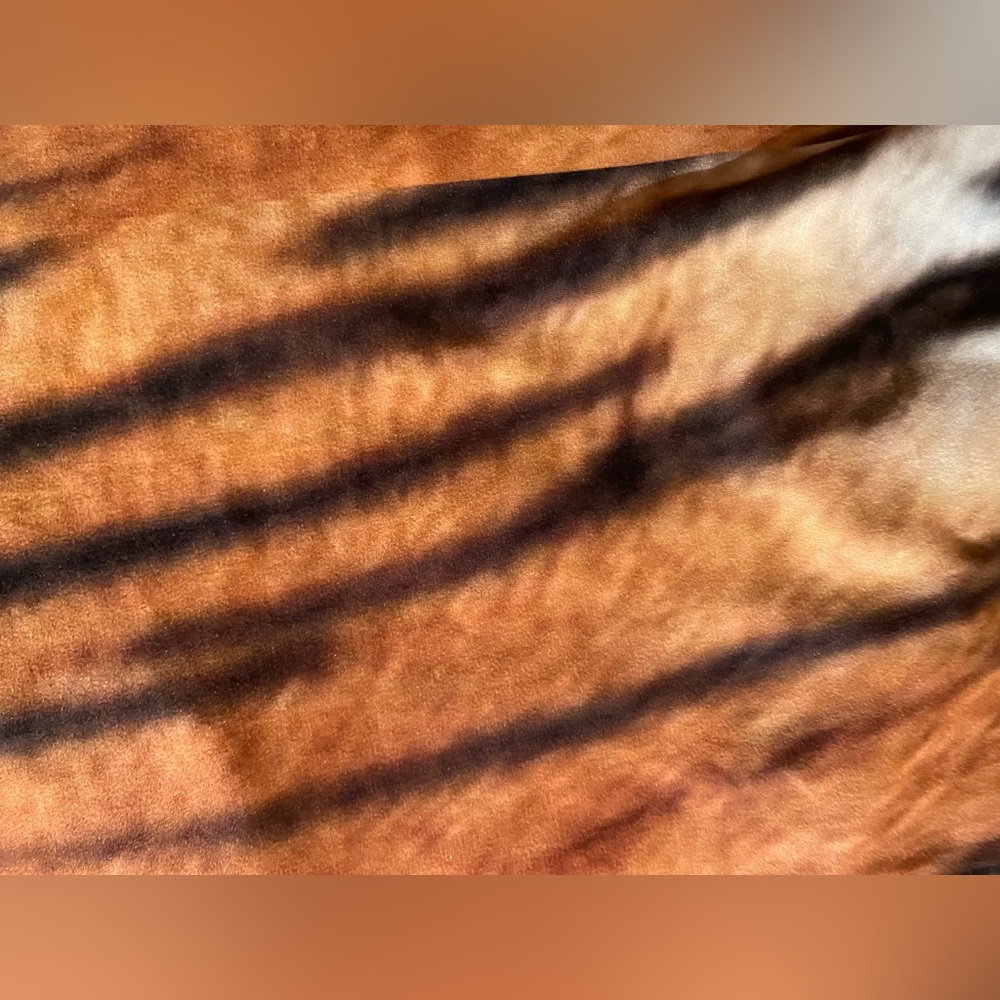 Wild Tiger Print Women's Robe - Picture 9 of 10
